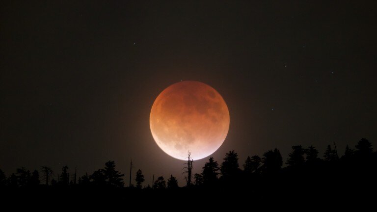 Super Blood Moon Rising