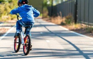 Child on Bike