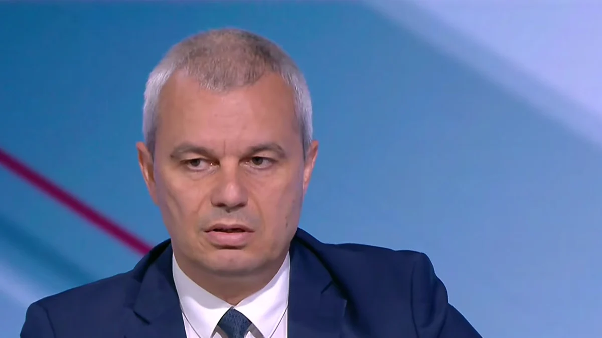 Костадин Костадинов: Народът избра Румен Радев, за да изчисти ГЕРБ и ДПС