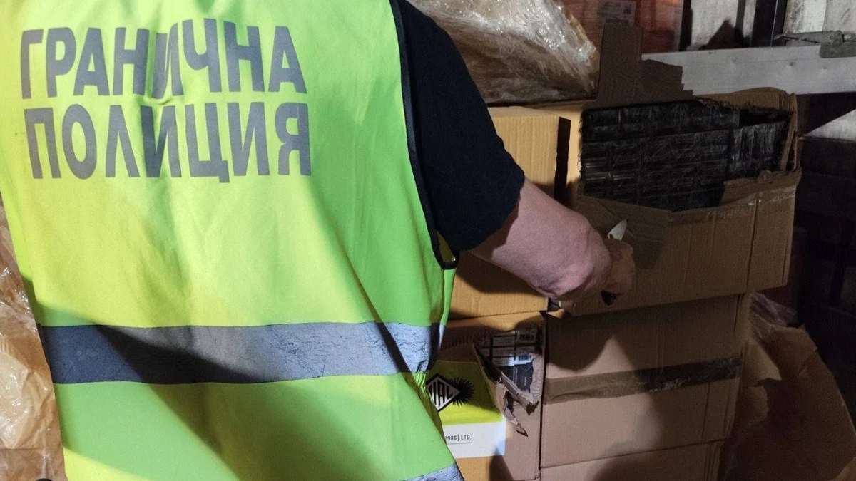 Гранични полицаи конфискуваха близо 29 000 кутии цигари