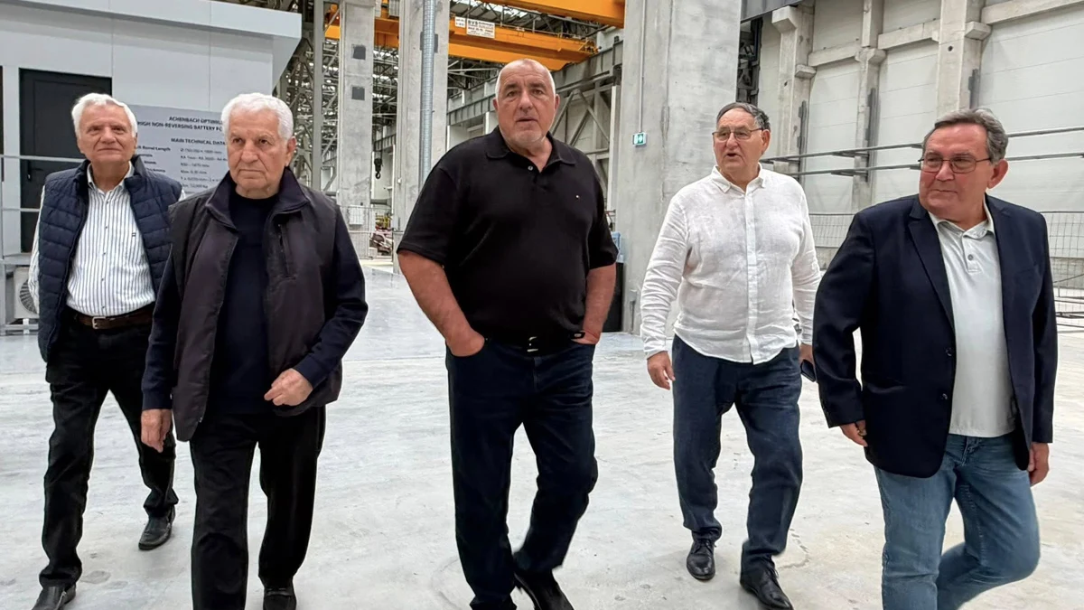 Бойко Борисов: Силната икономика не се гради с приказки, а с предприятия
