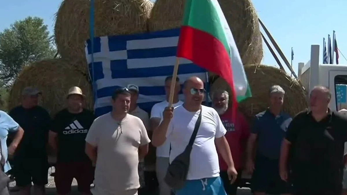 Протест на земеделци затвори пункта „Ивайловград - Кипринос“