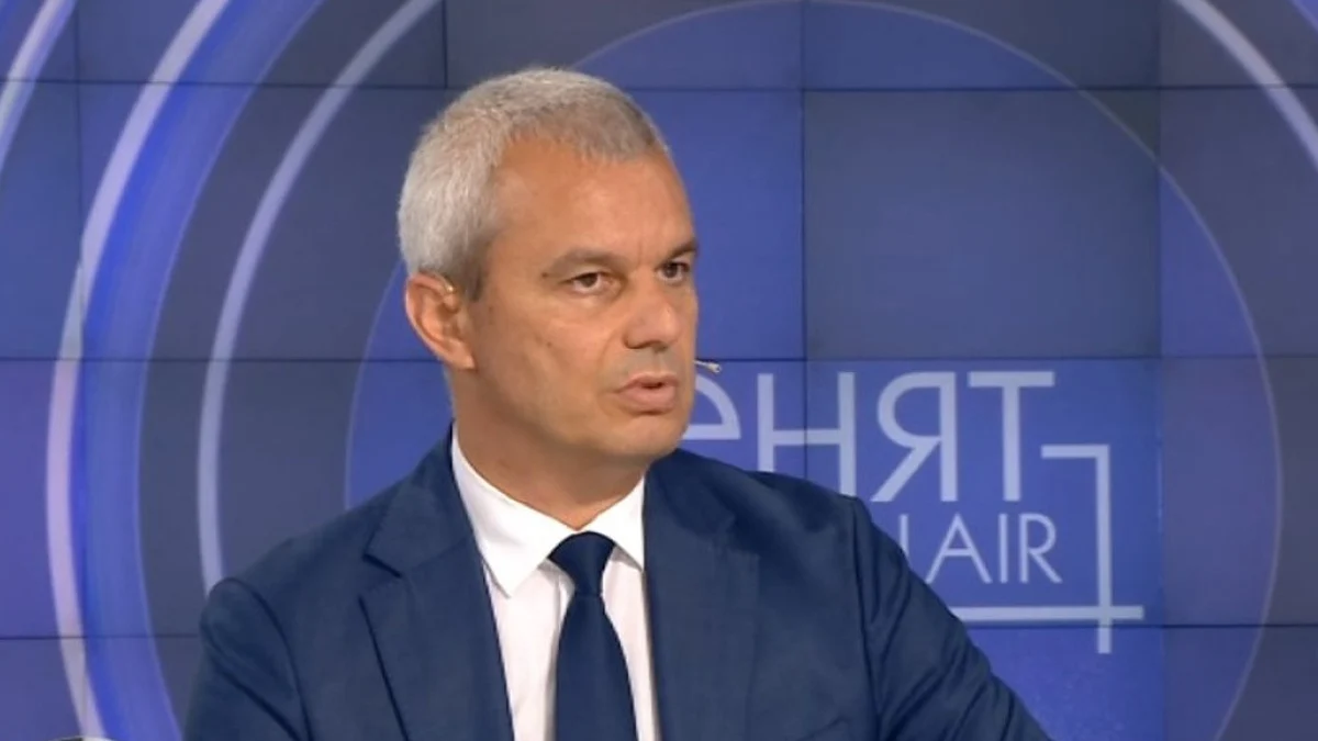 Костадин Костадинов: ДАНС незаконно разработва „Възраждане“