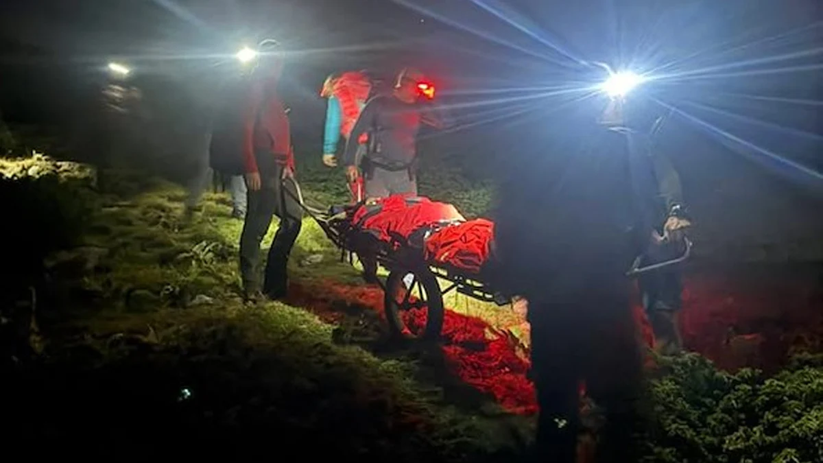 Планински спасители помогнаха на пострадала жена в Пирин