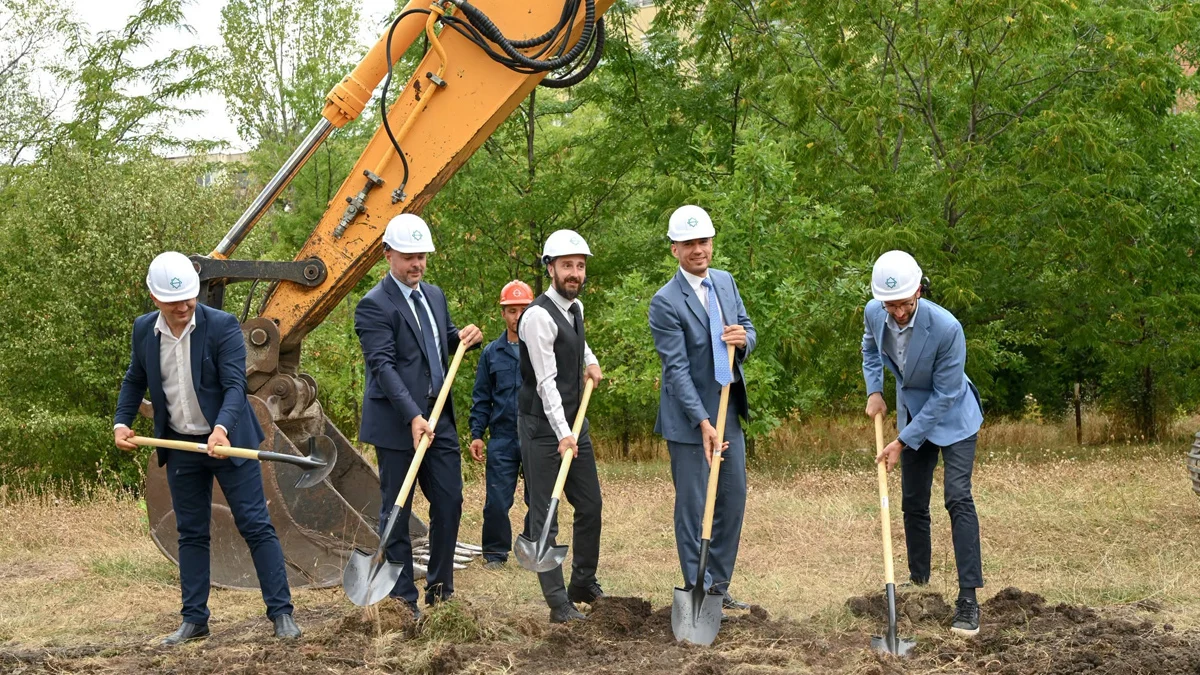 Първа копка на нов парк в София
