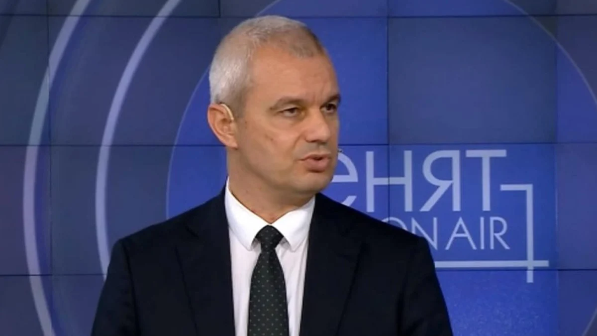 Костадин Костадинов настоява за преминаване към полупрезидентска република