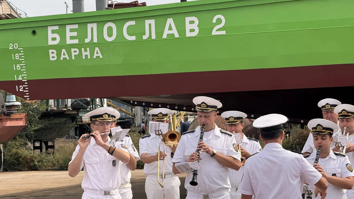 Спуснаха на вода новия български ферибот "Белослав 2"